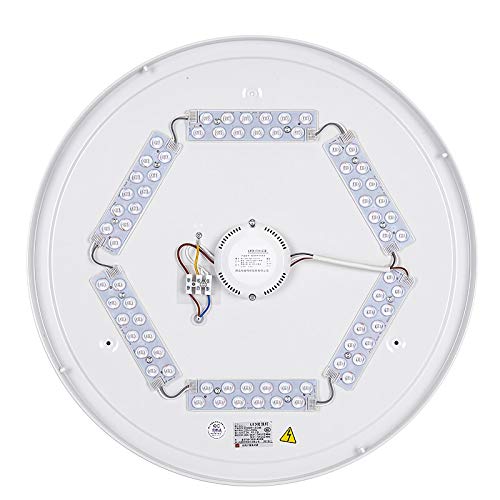 Éclairage intérieur moderne avec plafonnier LED encastré 36W à intensité variable 6000K - 5