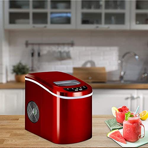 FMOGE Eiswürfelmaschine, Automatische Tragbare Elektrische Arbeitsplatte Eismaschine Studentenwohnheim Home Küche Bars Kaffee Tee Shops - Image 6