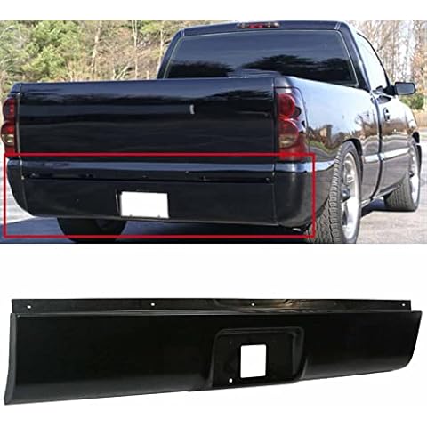 ANTUKO Steel Rear Bumper Roll Pan for Silverado/Sierra Cover