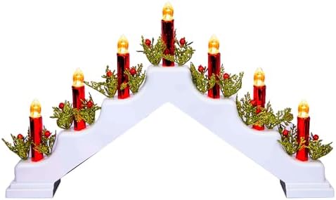 SHATCHI Kerst rood 7,5 m Diamante Giant Bow Cover-Voordeur Xmas