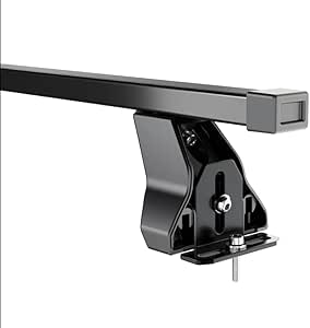 OMAC Barre Portapacchi Portapacchi Compatibili Con Mercedes Classe B T245 2005-2011 In Alluminio, 75 Kg, Colore Nero, 2 Pezzi, Per Portabici, Box Da Tetto, Portasci Con Serratura