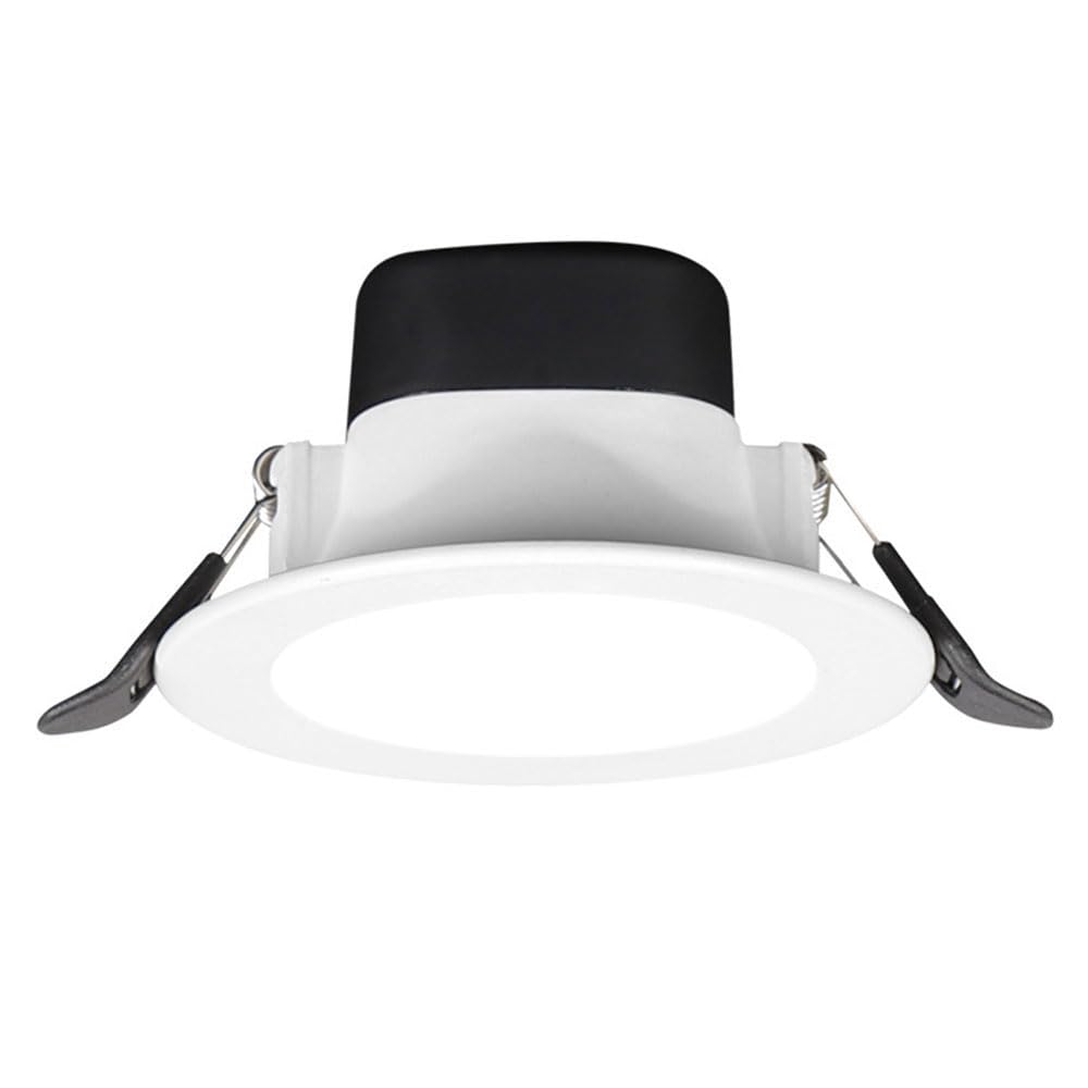 Reflektor komercyjny LED do domu, aluminiowy punkt, przeciwmgielny, do pokoju dziennego, oświetlenia sufitowego, oświetlenia wpuszczanego, 1 opakowanie/opakowanie 4/4000K/1 opakowanie 5 W