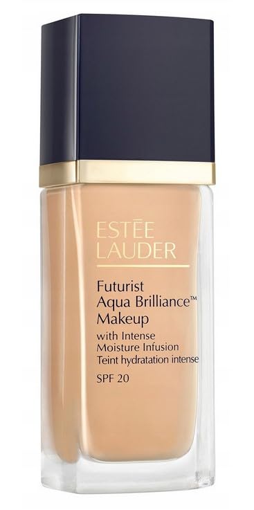 ESTEE LAUDER Futurist Aqua Brilliance Makeup SPF20 nº 1W0 Warm Porcelain, 30 ml