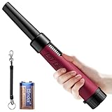 OKESAM Metal Detector Pinpointer for Adults, IP68 Fully Waterproof Metal Detector LCD Signal Display Handheld Pin Pointer Wand Underwater Treasure Hunting 360°Detection High Accuracy LED Light