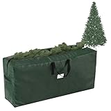Elf Stor 83-DT5512 Premium Green Christmas Bag Holiday Extra Large for up to 9' Tree Storage, 9 Foot
