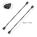 2-Pack 11.8in ARGB Extension Cable - Female to Female Splitter, Syncs PC ARGB Fans & LED Series (5V 3-Pin)