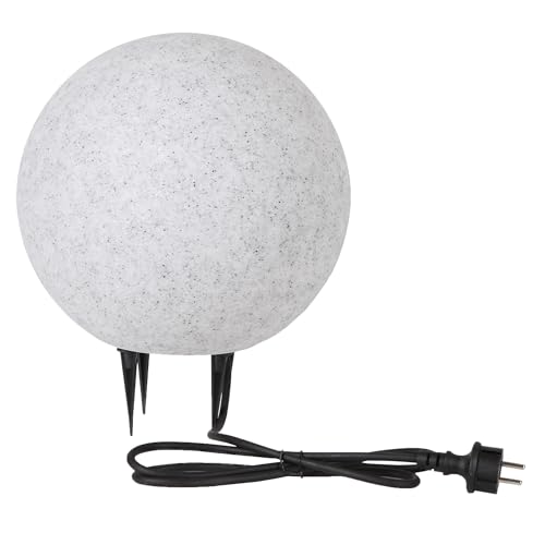 Lampada a sfera per esterni, effetto granito, Ø 28 cm, E27 con cavo da 1,5 m