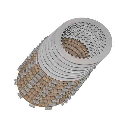 Kit de discos de embrague para KX250F 2008-2018 con placas de acero base de papel 3