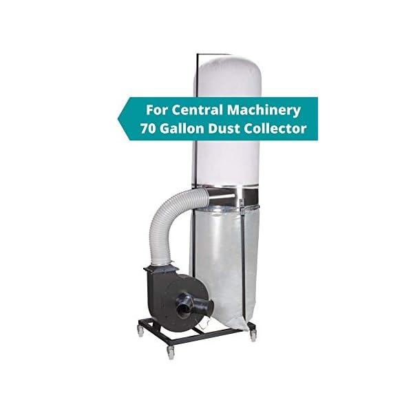 Harbor Freight Dust Collector Bags for Central Machinery 70 Gallon Dust