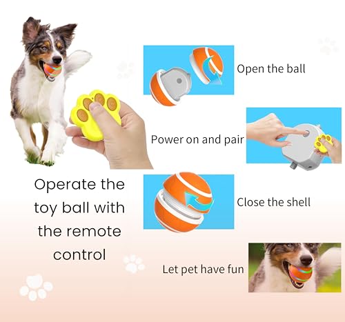 Csd CSD-PP07 Interactive Dog Toy Ball With Remote Control thumb #5