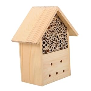 FUNOMOCYA Bienenhaus Insektenhotel für Wildbienen