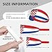 Cute Croatia Flag Running Headbands for Women Men Fashion Sweatbands Elastic Hairband for Yoga, Cycling