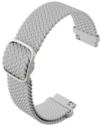 MONOMAM �X�}�[�g�E�H�b�` �x���g �r���v �o���h �i�C���� �����o���h (20mm) (Light Gray)