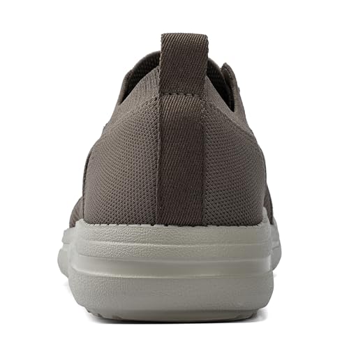 Image of PROMOLA Wide Toe Box Shoes for Men Casual Dress Shoes Wide Width Non Slip Walking Shoes with Arch Support