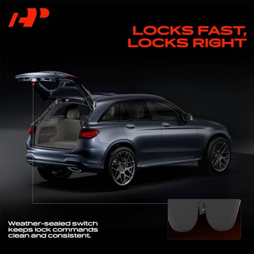 Image of A-Premium Trunk Latch Compatible with Mercedes-Benz | for CLA250 /CLA45 AMG 2014-2018, C400 2015, C300 /C63 AMG 2015-2018, C450 AMG 2016, C350e, E300 /C43 AMG /E43 AMG