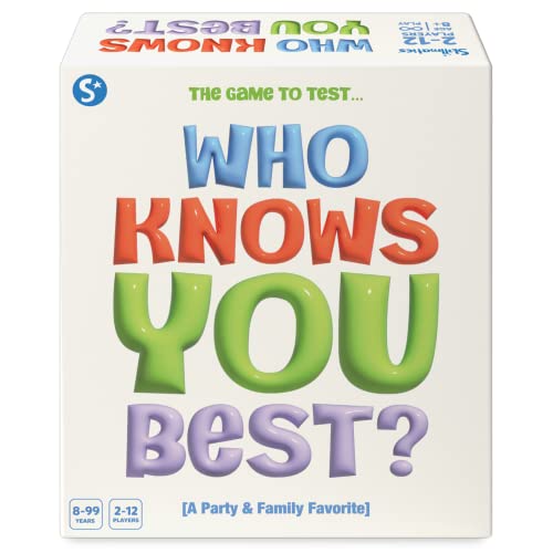Skillmatics Card Game - Who Knows You Best? Family Party Game for Kids and Adults, Fun for Game Night