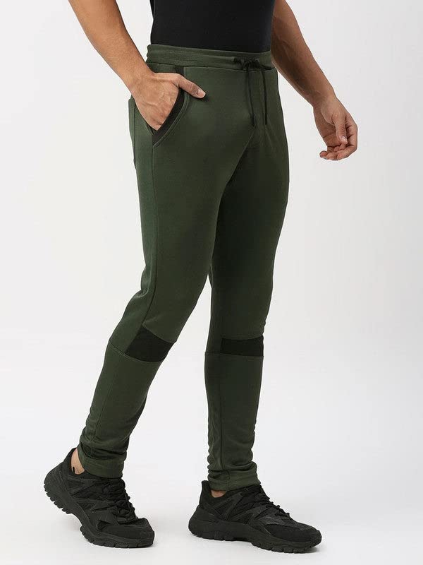 Image of USMC Mens Pure Cotton Casual Jogger /Track Pant Regular Fit Active Wear Workout, Running, Gym, Tracking Pants with Drawstring and Pockets - UM1KJ4C