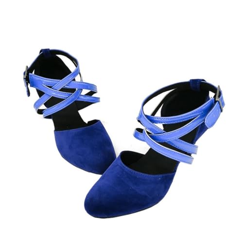 Sandales compensées femme bleu 6cm pointure 36