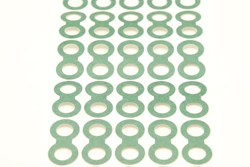 1S 2S 3S 4S 5S 6S Isolatoren zum Löten Herstellen von Batteriepacks 18650 Ringe Professionelle Isolierung für Batteriepacks Isolator selbstklebend Dreieck, Rechteck, Reihe 2S-60-Stück-Standard