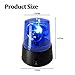 Sandfren Car Siren Strobe Light, 360 Degree Rotating LED Vehicle Flashing Flare Emergency Beacon Lamp, Automotive Siren Safety Warning Police Light, Universal for Most Vehicles (Blue)