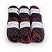 Produktbild ggh Joker Box - 6 Knäuel - Schurwolle Mischung mit Farbverlauf - Wolle zum Stricken oder Häkeln Farbe 018 - Lila-Braun meliert