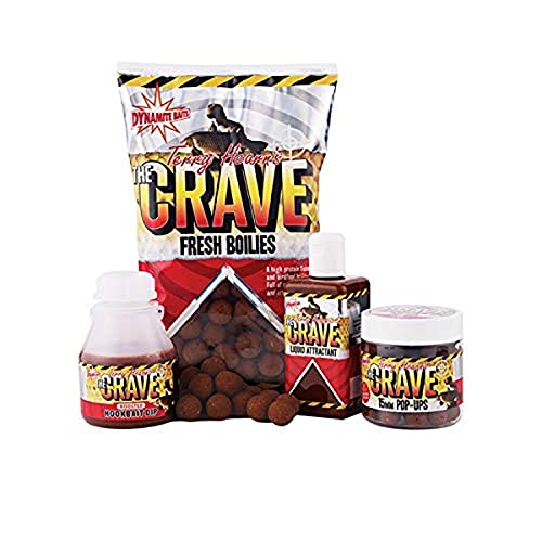 Dynamite Baits - The Crave Shelf Life Boilie, Color 0, Talla 1 Kg Cover