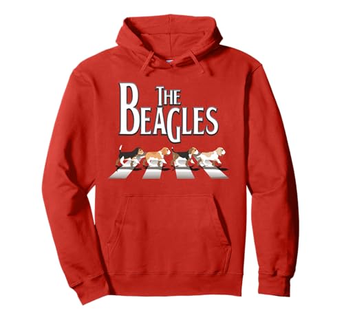 The Beagles camicia, Beagle cane divertente per gli amanti di Beagle Felpa con Cappuccio