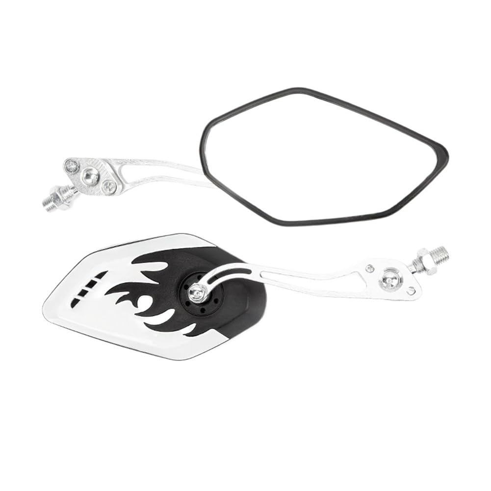 Espejo retrovisor universal moto accesorios manillar rosca 8mm 10mm 8