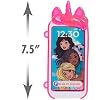 Barbie Unicorn Play Phone Set with Lights and Sounds, Unicorn Phone Case and Wristlet, Toy Cell Phone for Kids, Kids Toys for Ages 3 Up by Just Play