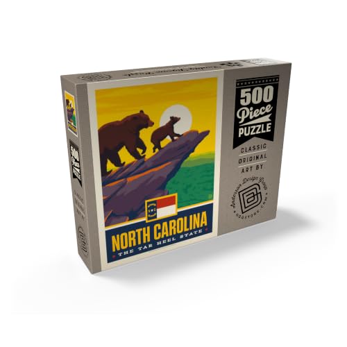 MyPuzzle North Carolina: The Tar Heel State - Rompecabezas Premium de 500 Piezas para Adultos miniatura 2