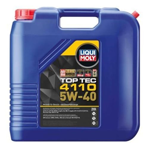 Amazon | LIQUI MOLY 4輪車用エンジンオイル トップテック4110 5W40