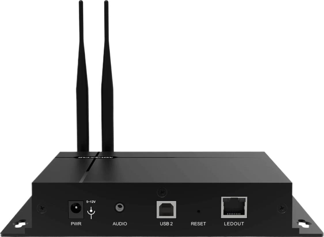 NovaStar Taurus Multimedia Player (TB2-4G) for LED Displays | 650K Pixel Capacity, Wi-Fi, Optional 4G, Cloud-Based Management, Quad-Core Processor, Advertising & Smart City Applications