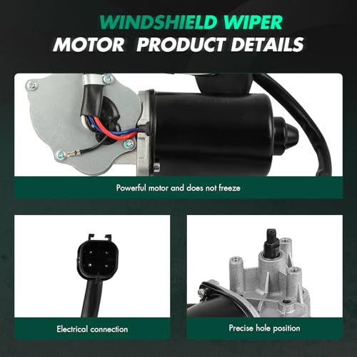 Image of SCITOO Front Driver Side Windshield Wiper Motor Replacement for Chrysler for Concorde 1993-1997, for LHS 1994-1997, for New Yorker 1994-1996, for Dodge for Intrepid 1993-1997