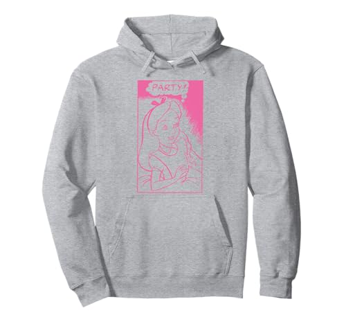 Alice in Wonderland Hoodie avec Sweat à Capuche Doux Épais Motif Party