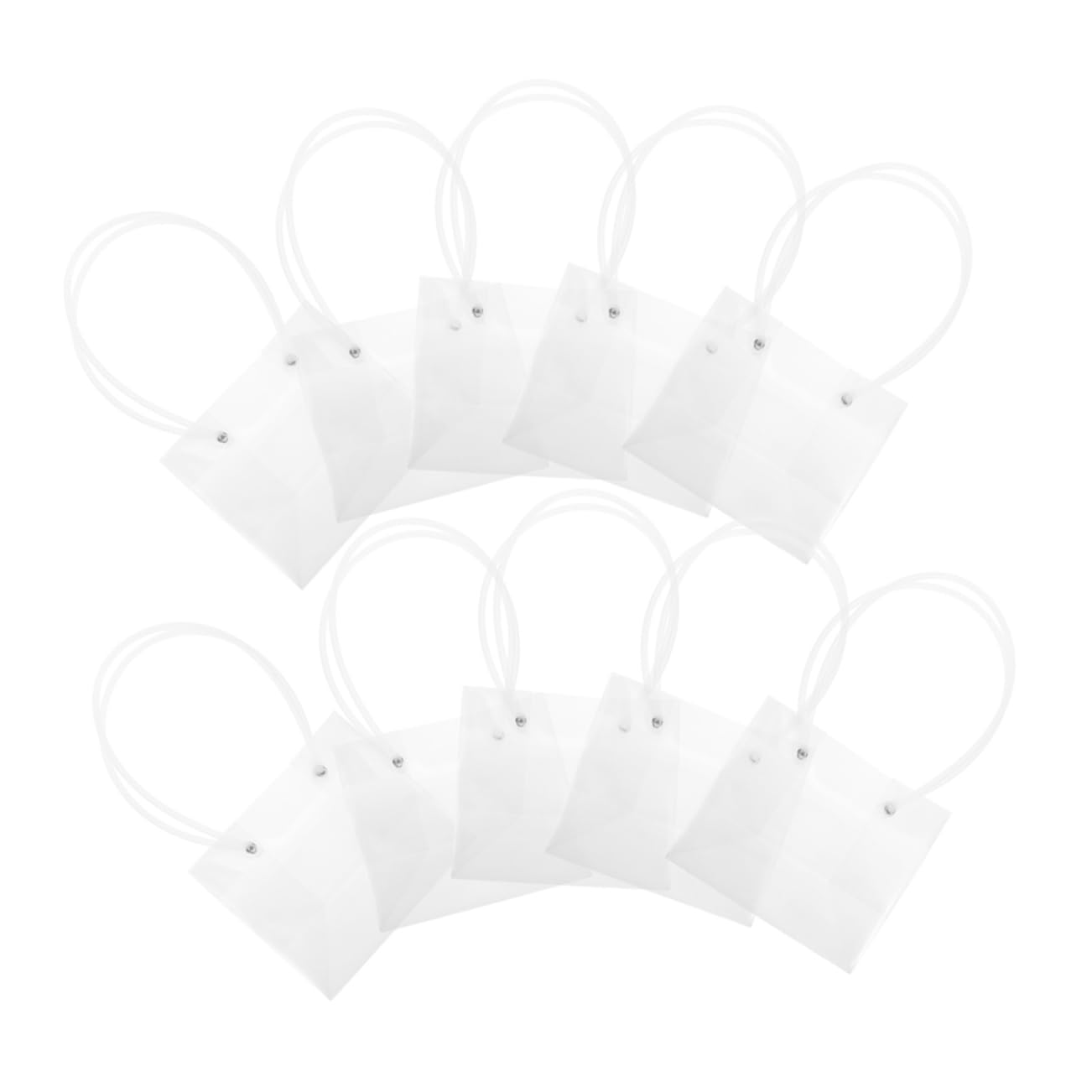 Bolsa de Obsequio Transparente Pvc 16 Piezas con Doble Asa