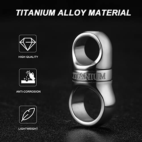 TISUR womens Key Chain Assecories key rings heavy duty (pack of 2)