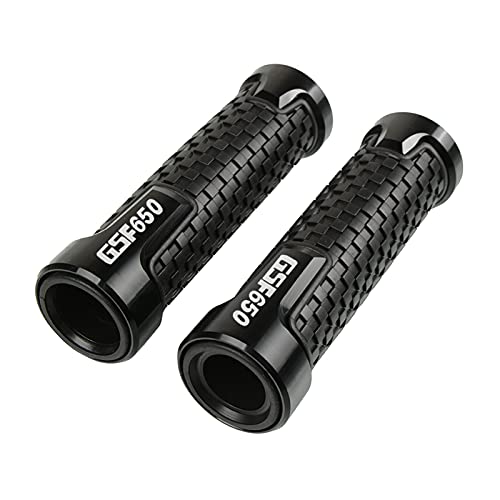 Poignée de guidon moto 22mm en alu pour Suzuki GSF650 Bandit
