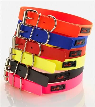 Ultrahund 4128-PK-22 1 x 22 in. Play Regular Collar44; Pink