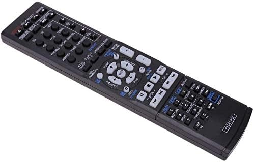 Úhlové view of the Calvas AXD7622 replacement remote control, highlighting its ergonomic design.