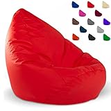 Top Premium Qualität 100% Hi-Tec Nylongewebe + schmutzabweisend und leicht zu reinigen. + Für Innen und Außenbereich geeignet + Bequem -Robust & Pflegeleicht + Made in Germany! + Lieferunfang: Die Sitzsäcke werden fertig gefüllt und gebrauchsfertig an Sie geliefert. Bitte beachten Sie das leichte Farbabweichungen aufgrund von Monitoreinstellungen entstehen können. Abmessungen sind ca. Maße (+/- 2-5%)