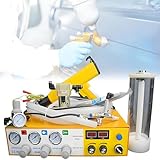 HajMyrdonyx Pistola Verniciatura A Polvere, Verniciatura A Polvere Elettrostatica Manuale, Kit per S istema Verniciatura A Polvere 200 Mm. Macchina Verniciatura con Pistola Verniciatura capacità 1 L