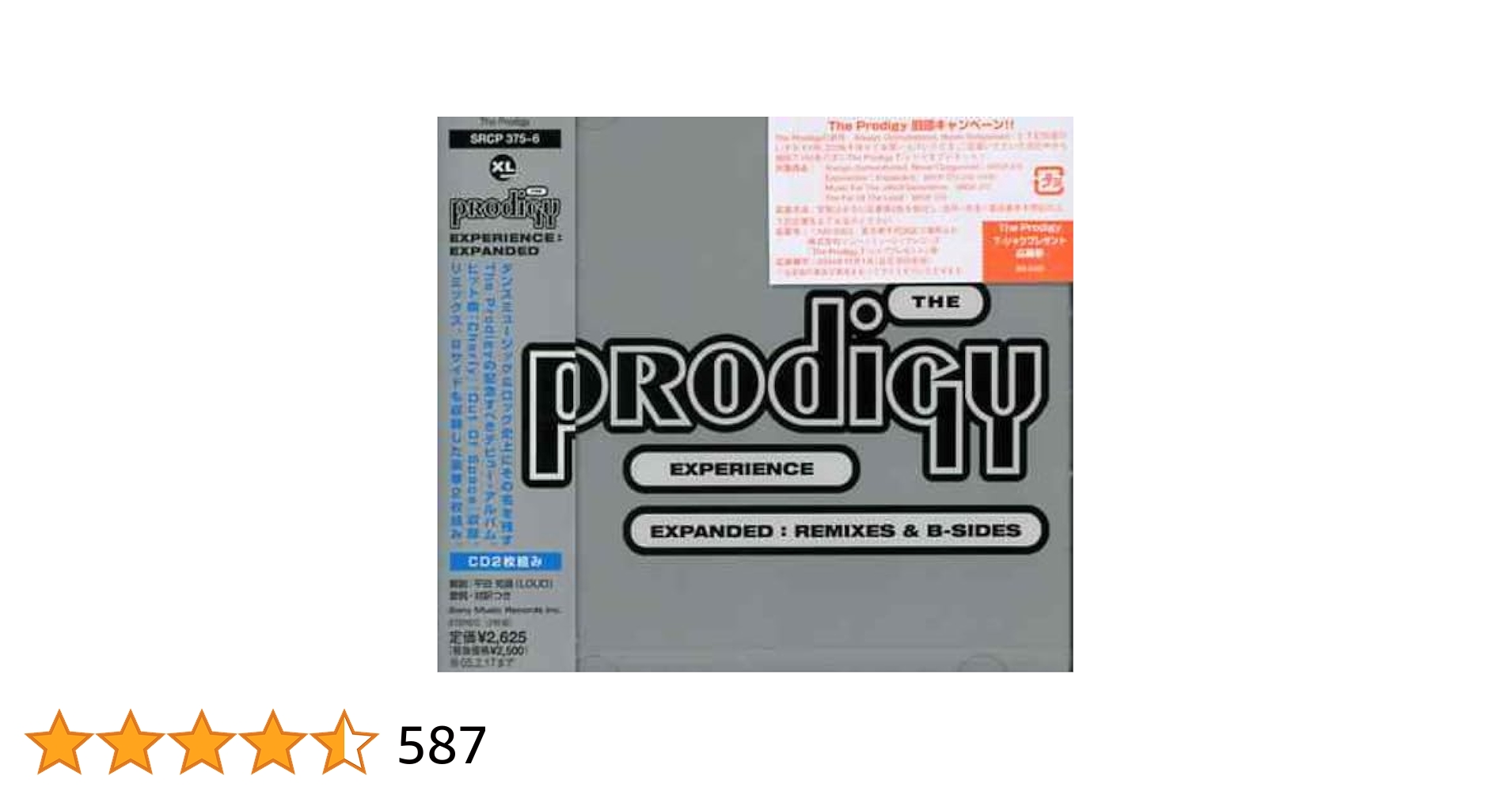 Prodigy Underground Remixies プロディジー LP Prodigy