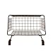 Spectrum Hanging Baskets for Organizing (Large, Bronze) - Grid Over the Cabinet Wire Basket for Kitchen or Bathroom - Door Hanging Storage Organizer for Cleaning Supplies, Washcloths, & Hand Towels