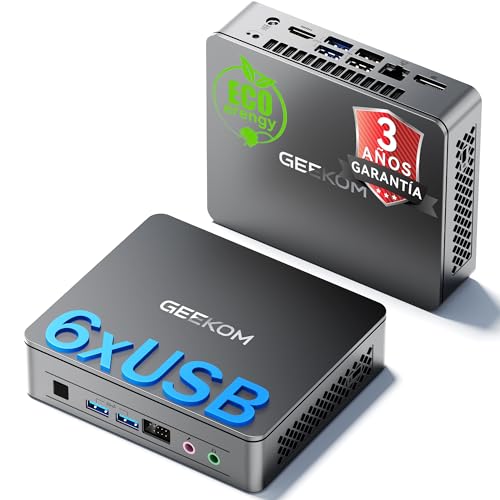GEEKOM Air12 Lite Mini PC - con Alder Lake N95 CPU, 8GB RAM+256GB
