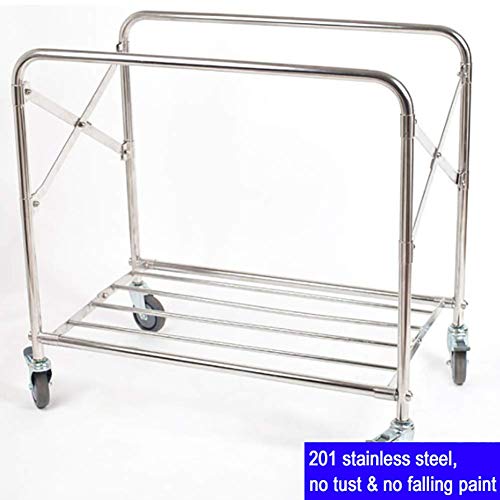 Carretilla plegable para hotel en acero inox y oxcloth miniatura 6