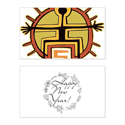 Tarjeta conmemorativa de Egipto para decorar tu escritorio con mensajes de Año Nuevo