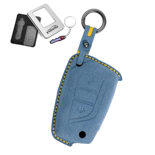 Porte-clés Toyota Avensis Hilux étui de protection bleu de clé