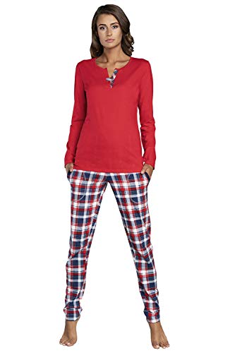 Ensembles de pyjama femme Italian Fashion : vêtement de nuit d'hiver en coton premium