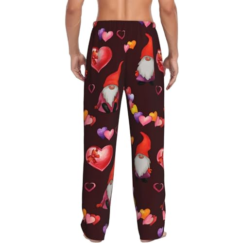 EDNEY Watercolor Crystals Mens Pajama Pants Comfy Lightweight PJ Bottoms Lounge Pants Sleepwear for Boyfriend Husband Dad3