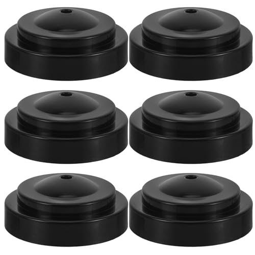 Happyyami Mini Flag Holder for Table - 6Pcs Small Desk Flag Base Ideal for Office & Party Decorations 6.3Cm